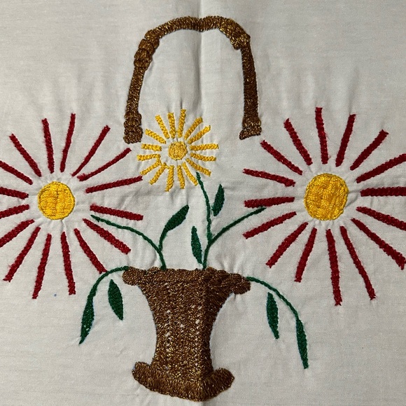 NEW Hand Made Embroidered Mexican Servilleta - Picture 2 of 9